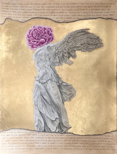 Langage veridique d\' une icone eternelle - a Paint Artowrk by Irene Chaleli